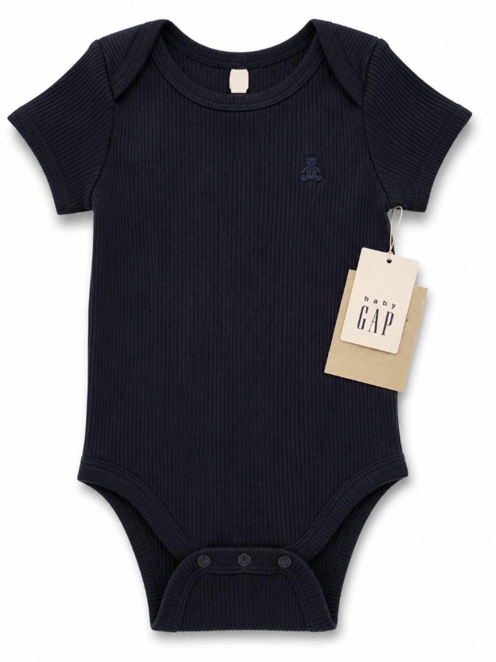 Baby Gap Ribbed Bodysuit | Navy Blue | Infant Onesie | New With Tags